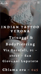 Mobile Screenshot of indiantattooverona.it